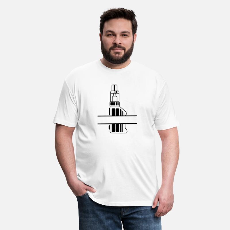 Transparent Vape Outline with Text Space
