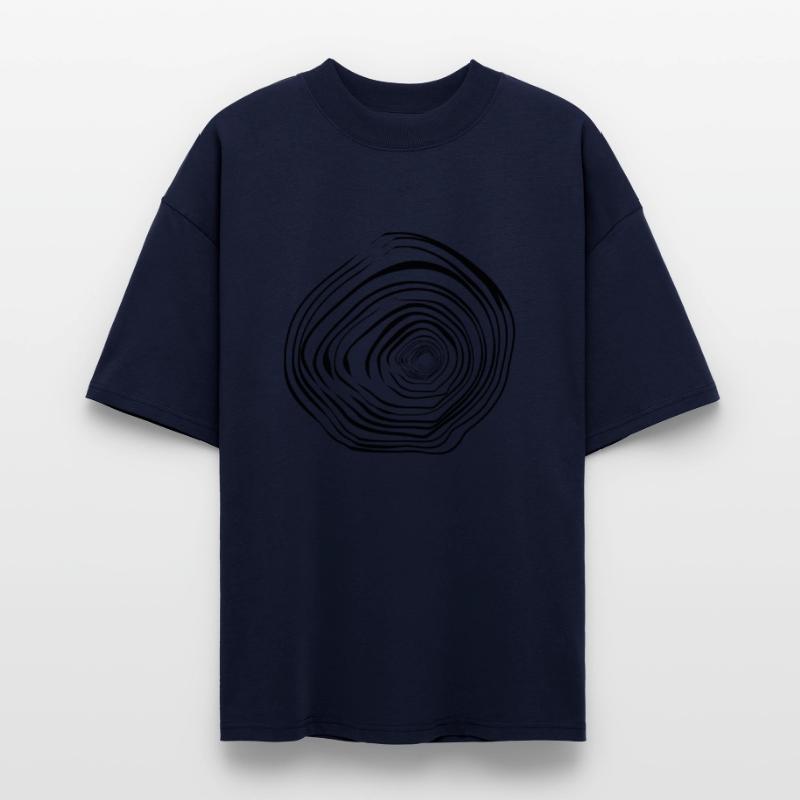 Tree Ring Growth – Minimal Nature Symbol