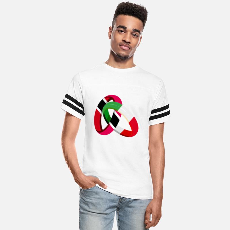 Trinidad&Tobago Flag Italy Ring Marriage Wedding