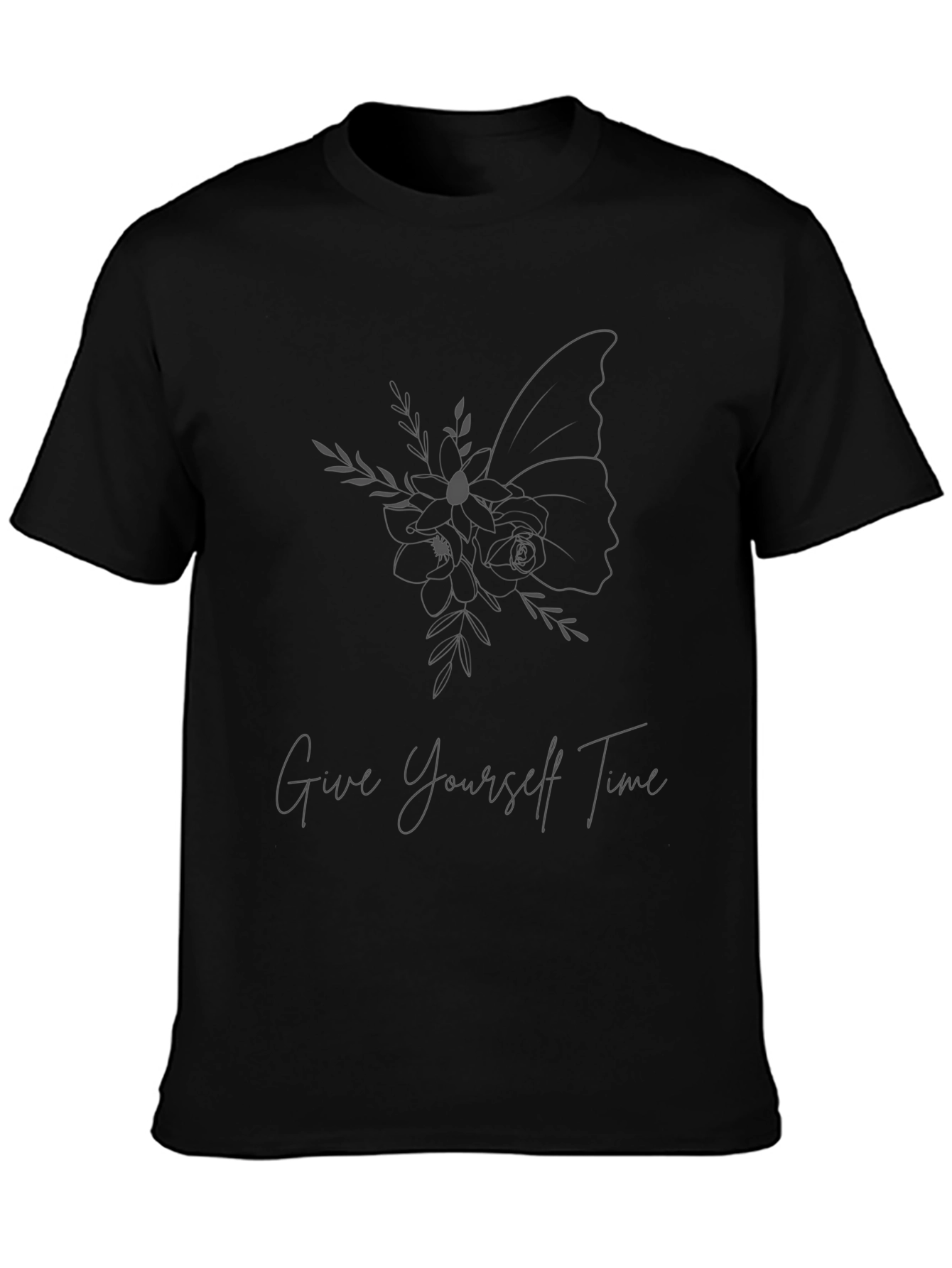 Time Butterfly Graphic Tee - Relaxed Fit