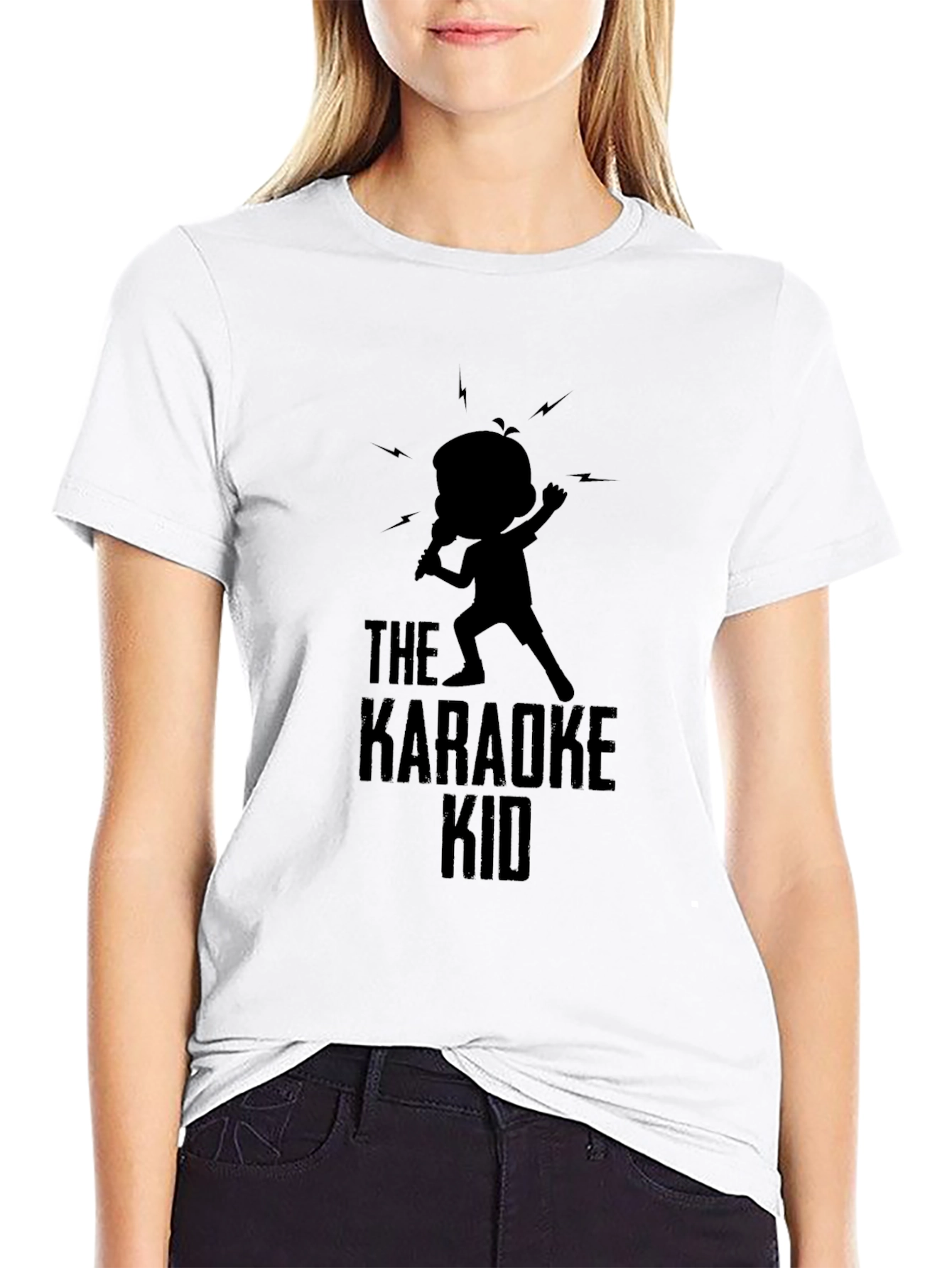 The Karaoke Kid Black T-Shirt