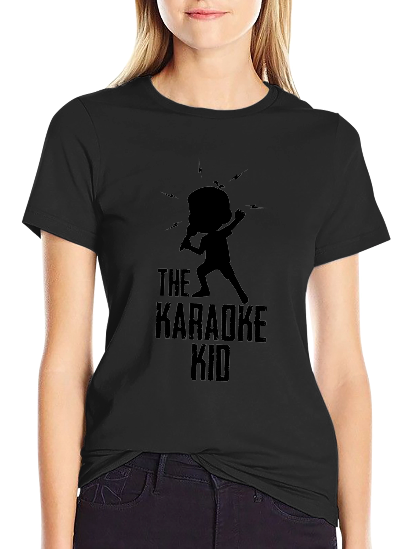 The Karaoke Kid Black T-Shirt