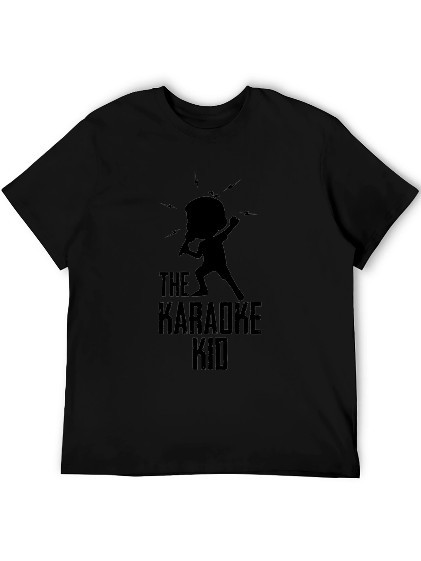 The Karaoke Kid Black T-Shirt