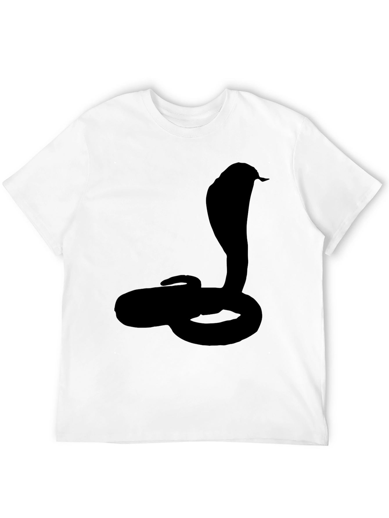 Cobra Silhouette Graphic Black T-Shirt