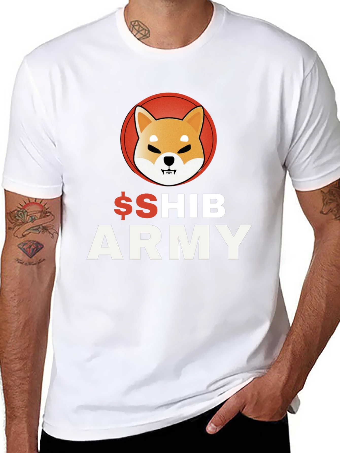 Shiba Inu Army Crypto T-Shirt