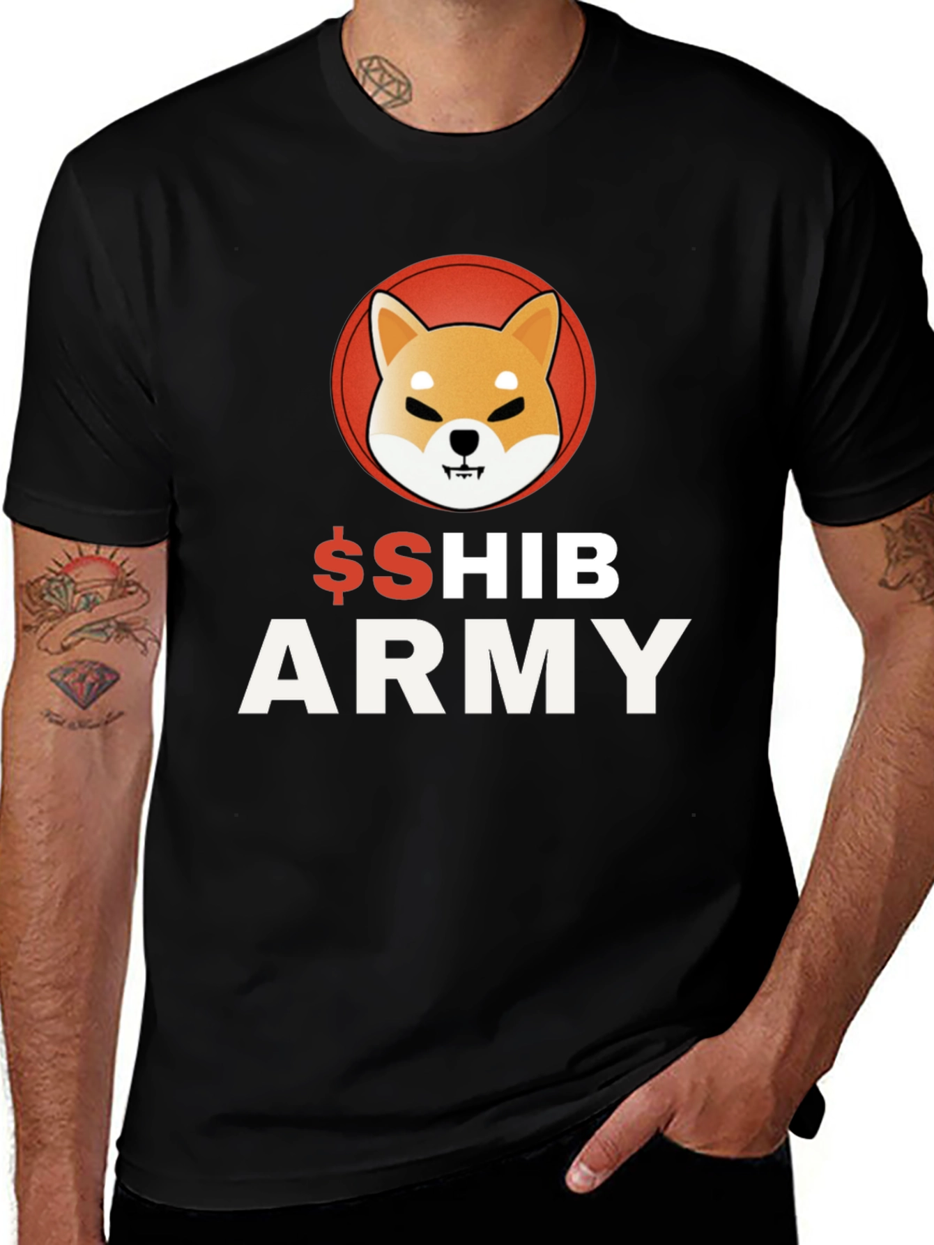Shiba Inu Army Crypto T-Shirt