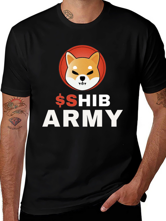 Shiba Inu Army Crypto T-Shirt