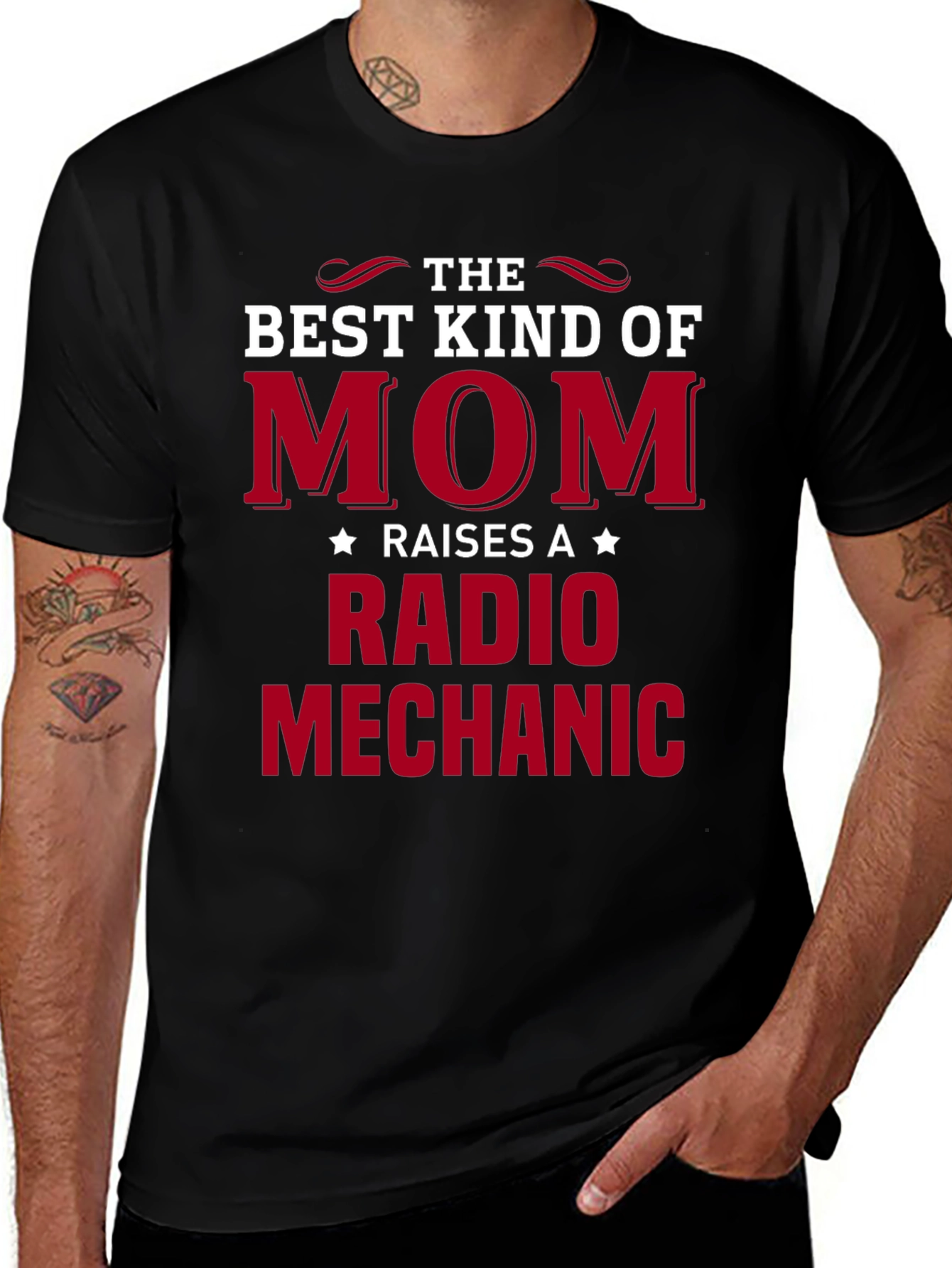Best Kind of Mom - Radio Mechanic T-Shirt