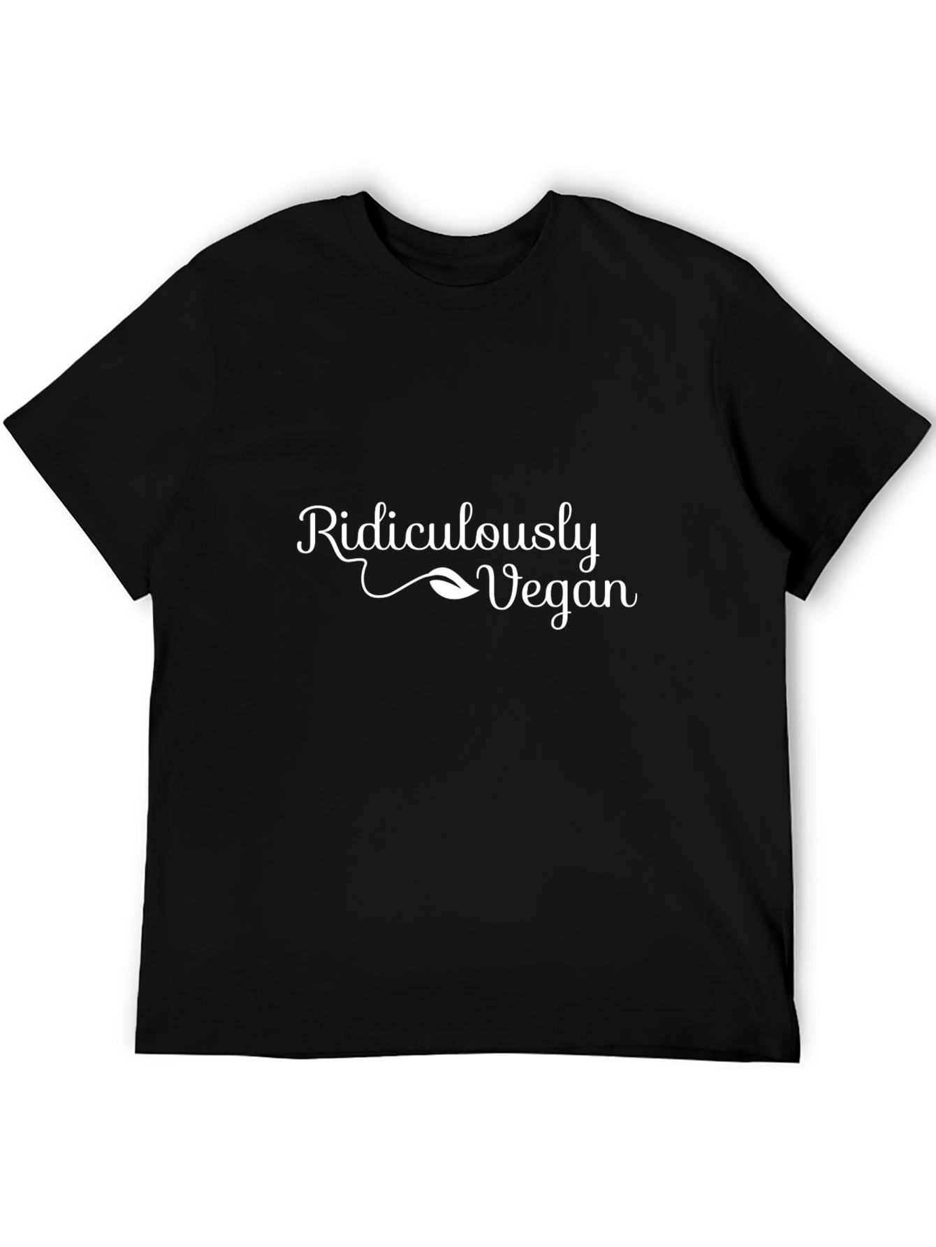 Ridiculously Vegan Graphic Tee - Black