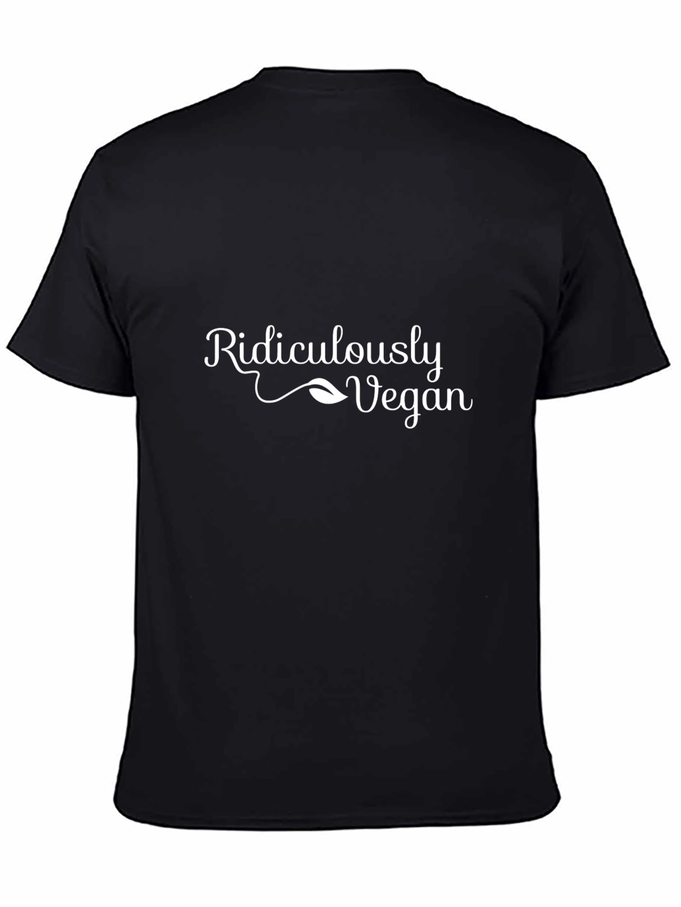 Ridiculously Vegan Graphic Tee - Black