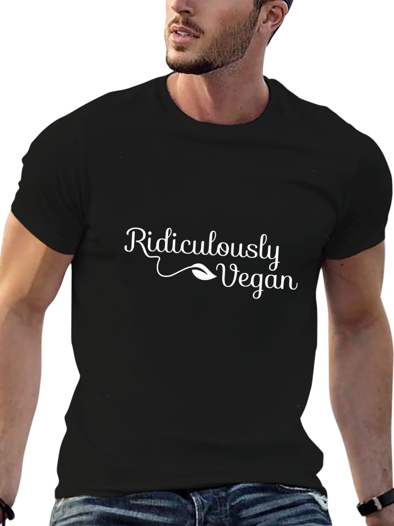 Ridiculously Vegan Graphic Tee - Black