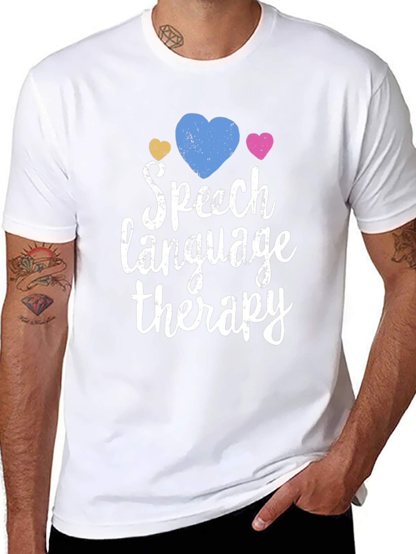 Speech Language Therapy Heart T-Shirt