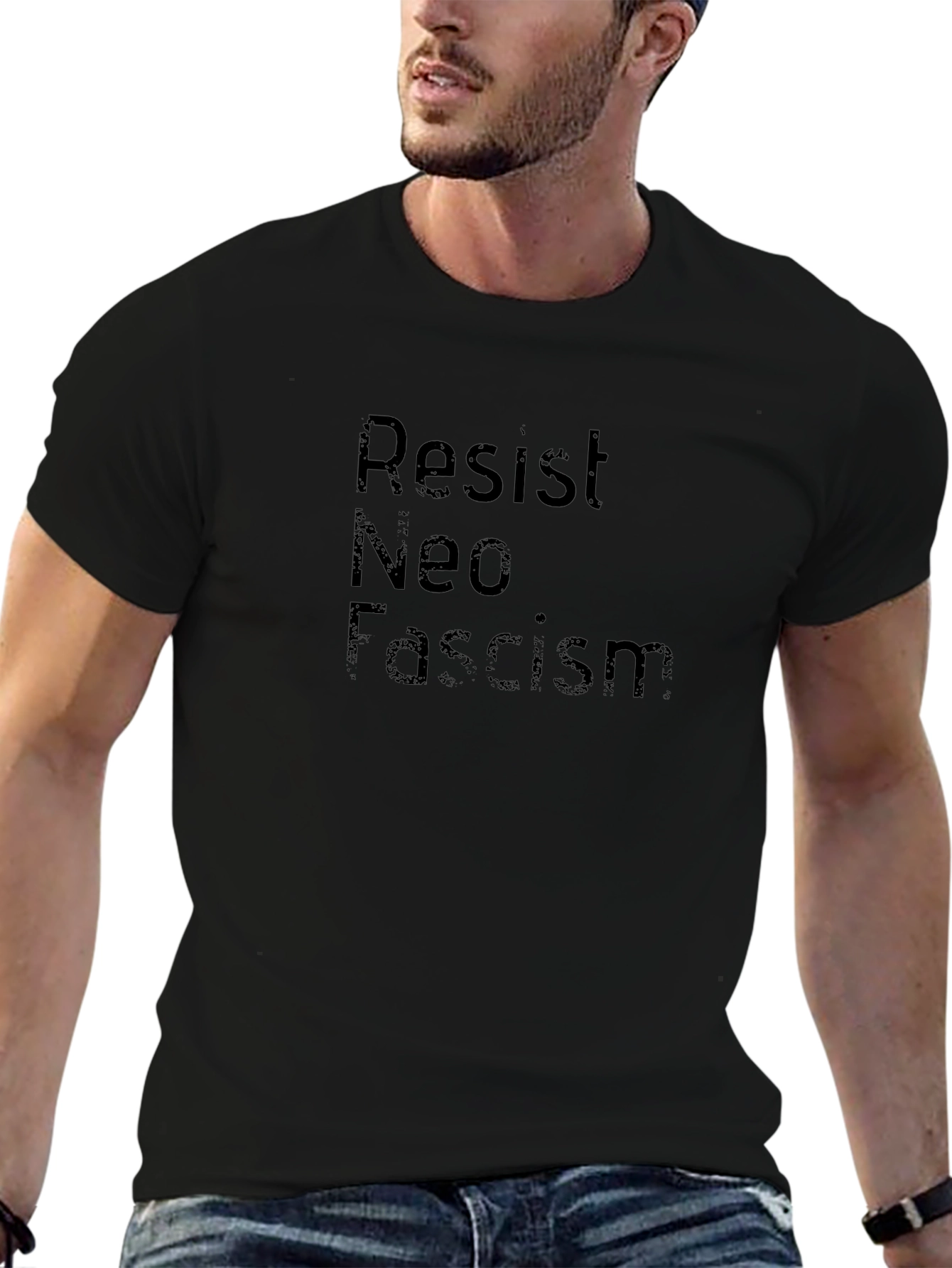 Resist Neo Fascism T-Shirt - Political Statement Tee