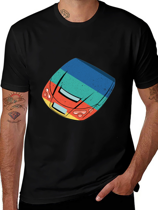 Retro Car Graphic T-Shirt - Vintage Style Tee