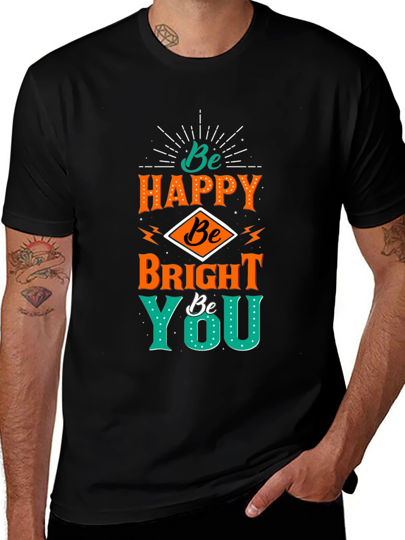 Be Happy Graphic Tee