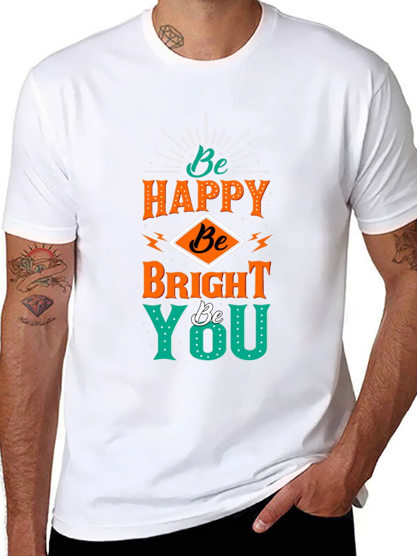 Be Happy Graphic Tee