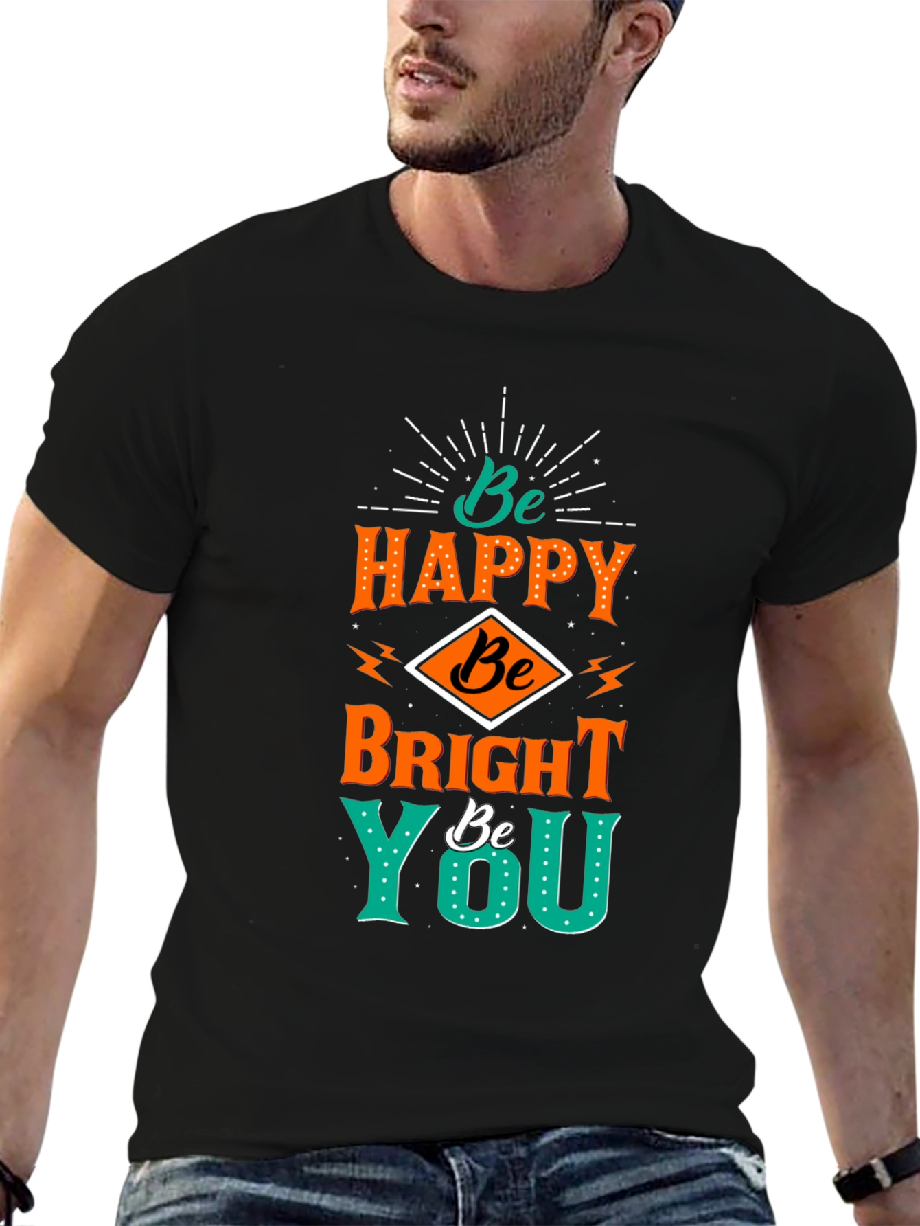 Be Happy Graphic Tee