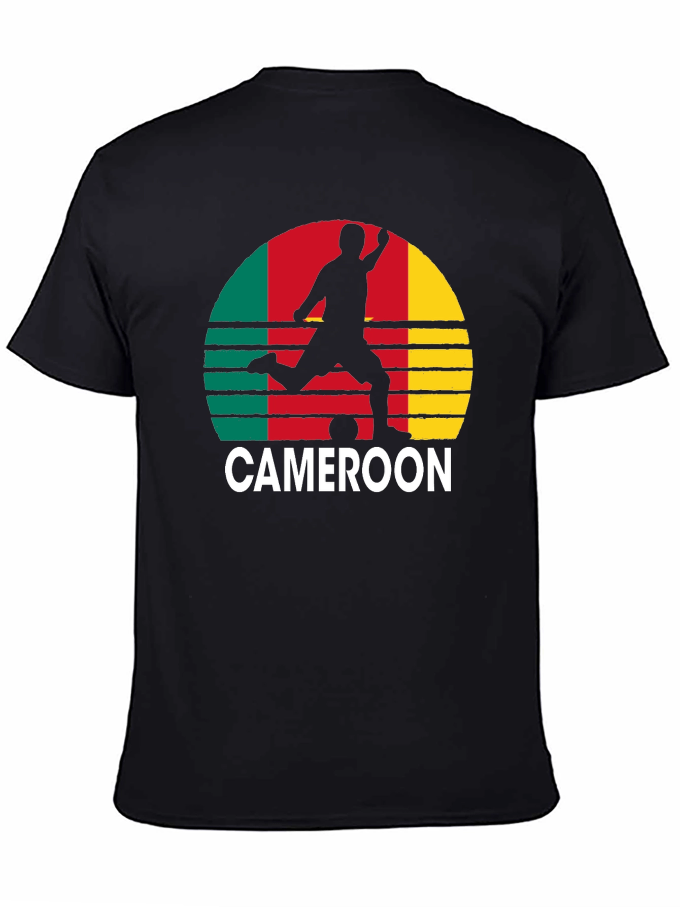 Cameroon Football T-Shirt - Retro Style