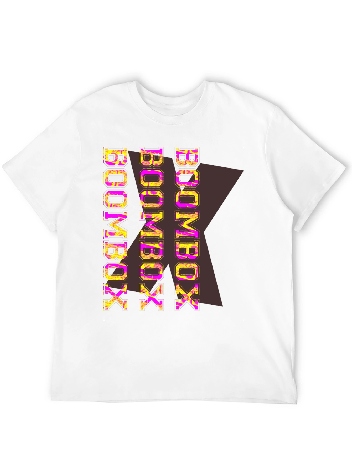 Boombox Graphic Print Mens T-Shirt