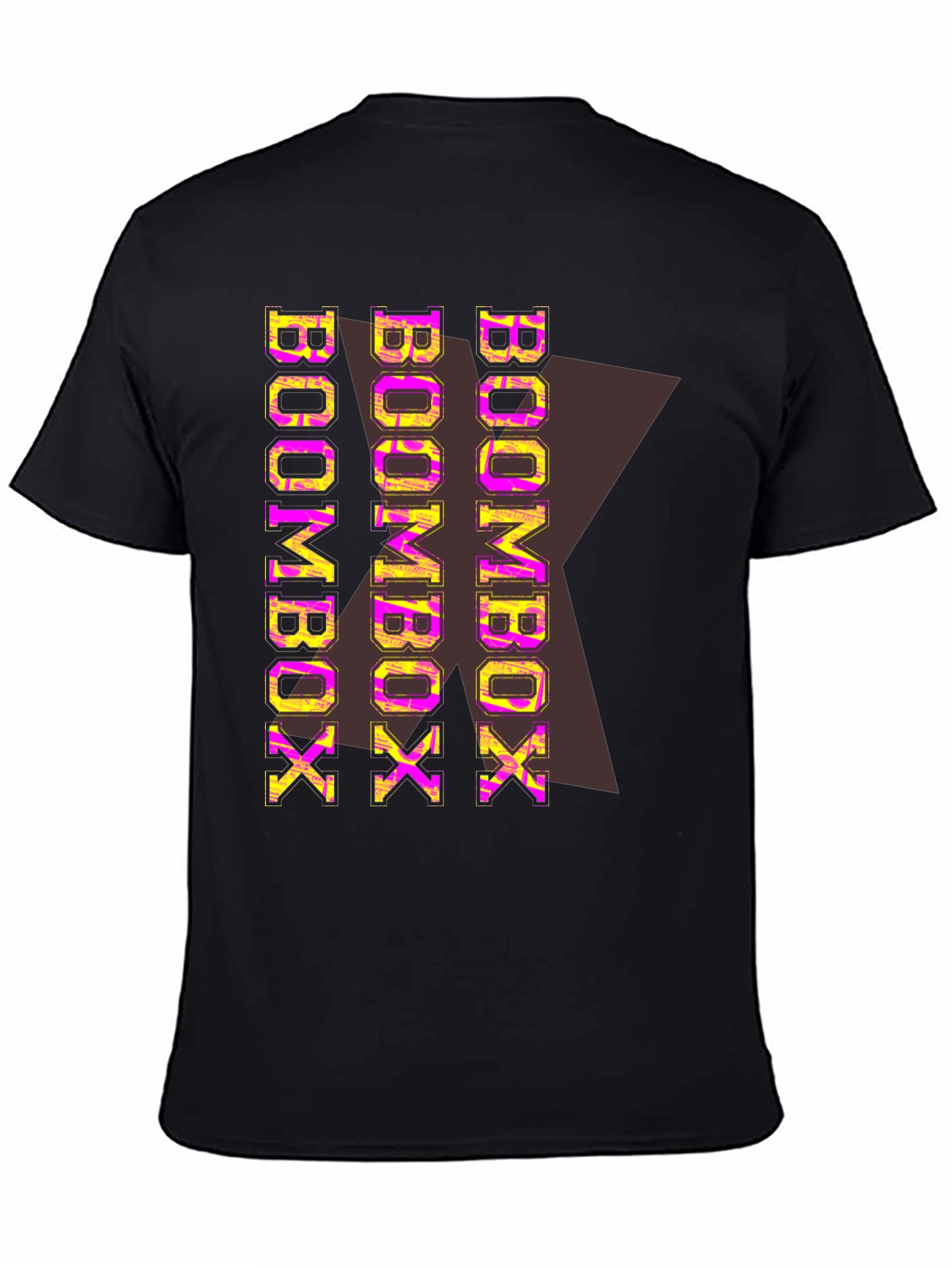 Boombox Graphic Print Mens T-Shirt