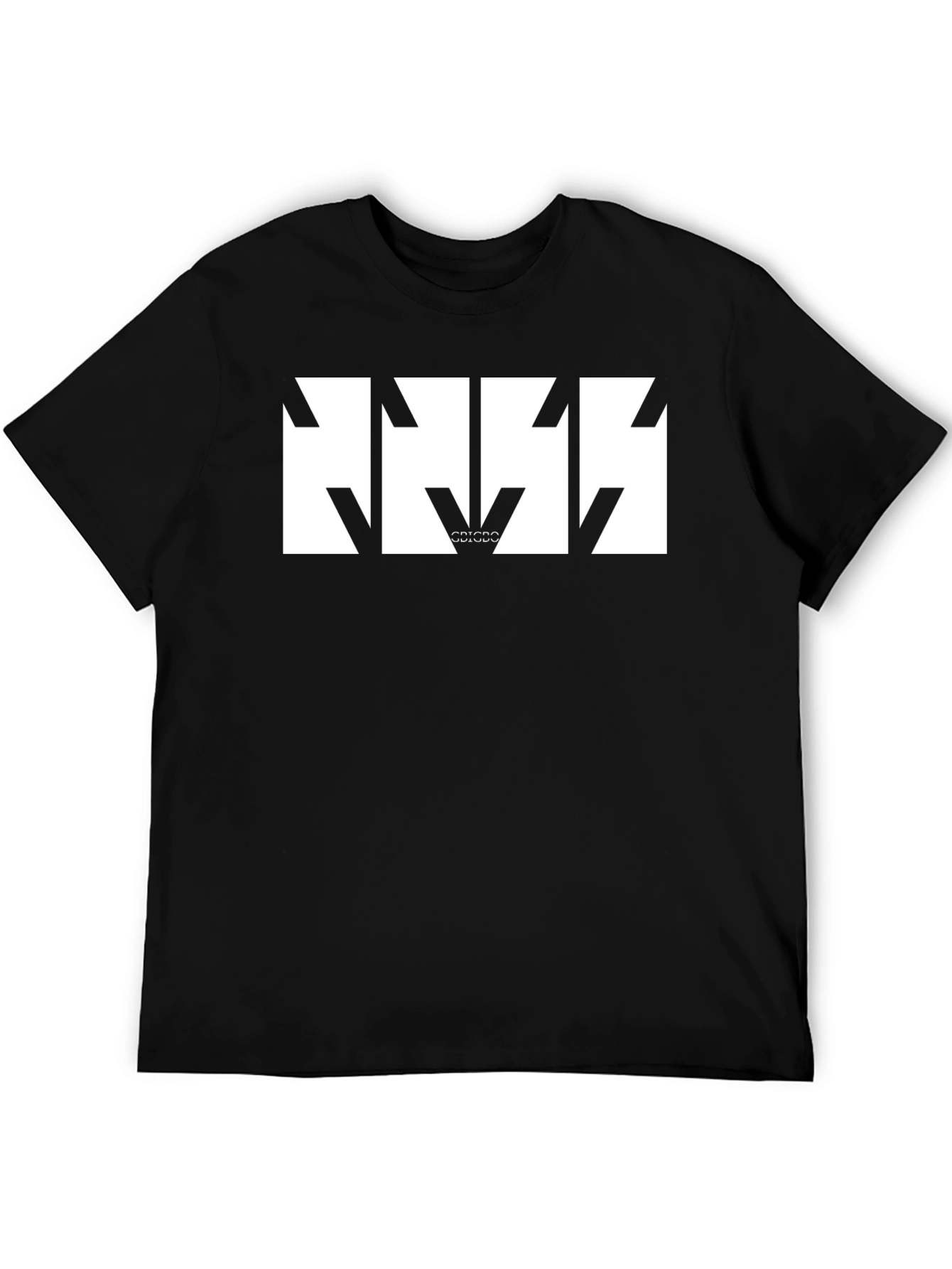 Black KISS Band Logo Graphic Tee