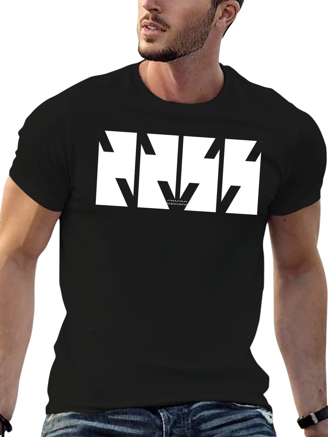 Black KISS Band Logo Graphic Tee
