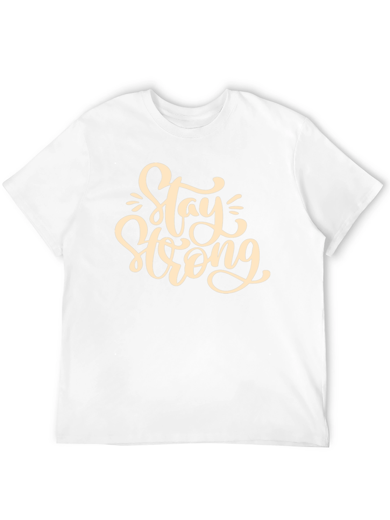 Stay Strong Graphic T-Shirt - Black