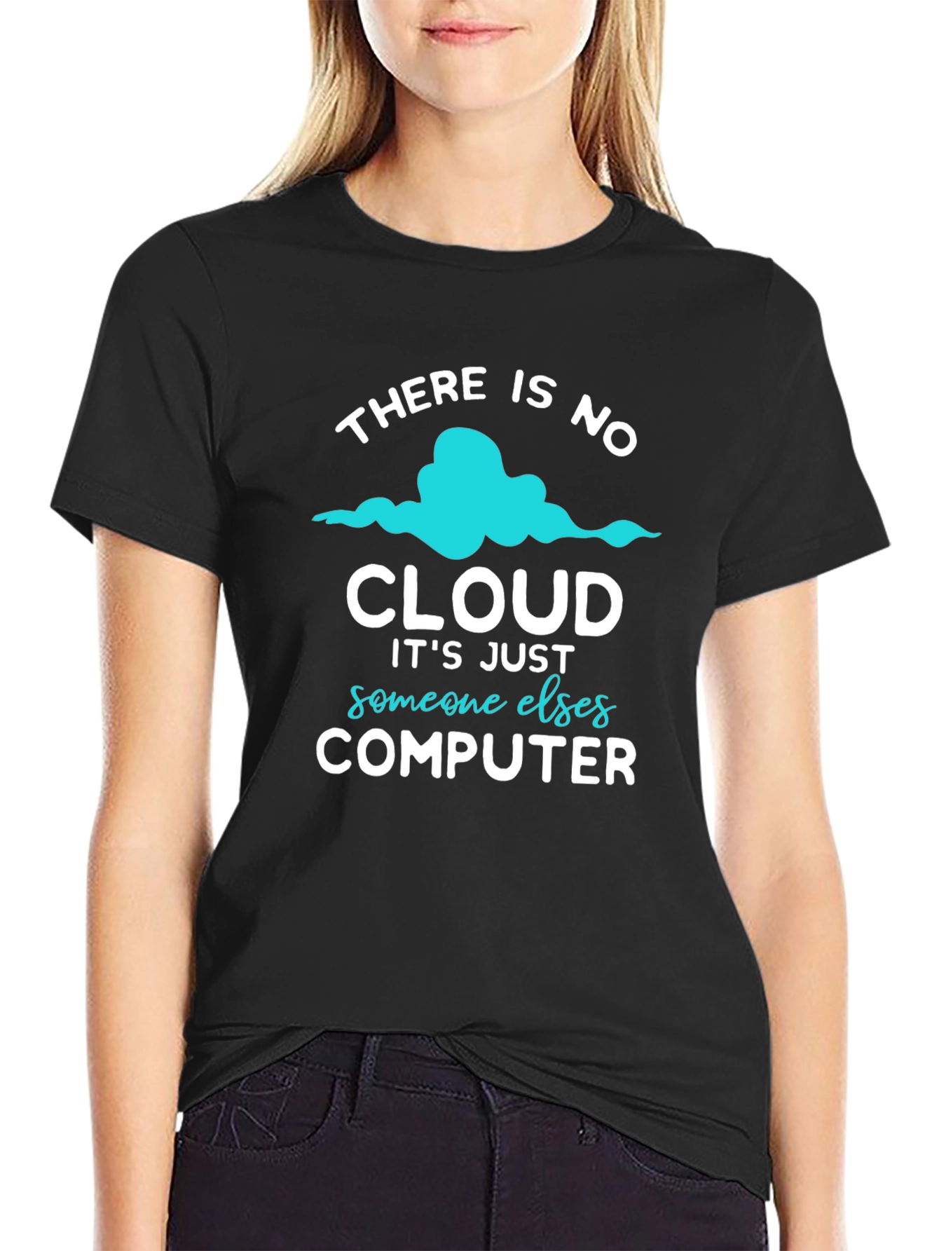 Cloud Computer T-Shirt