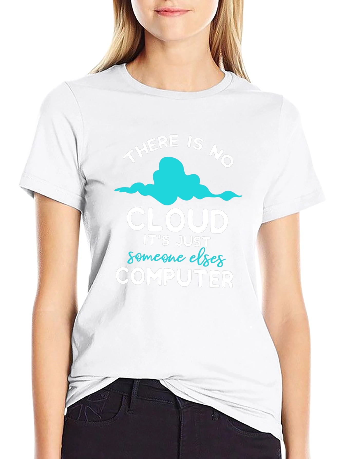 Cloud Computer T-Shirt