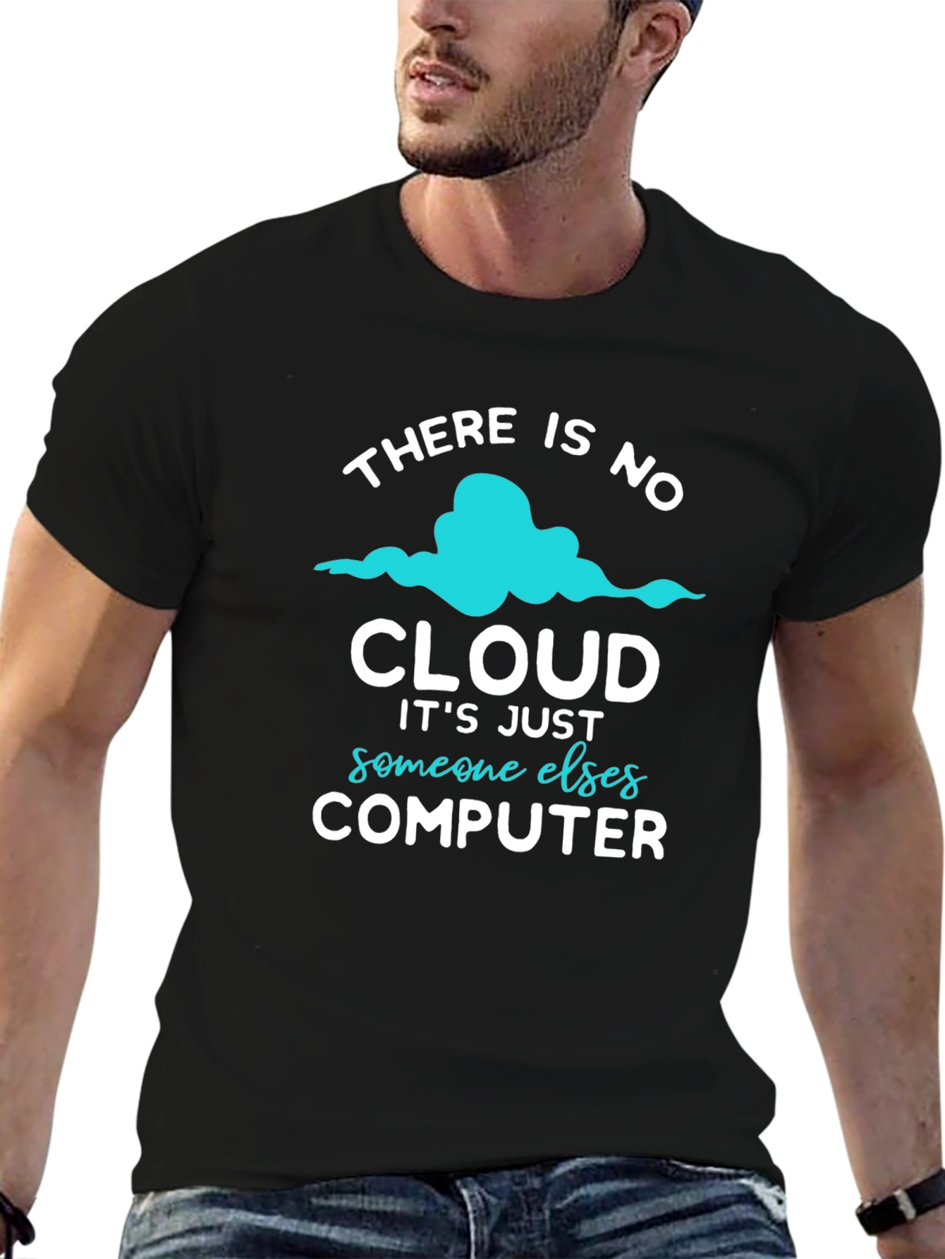 Cloud Computer T-Shirt