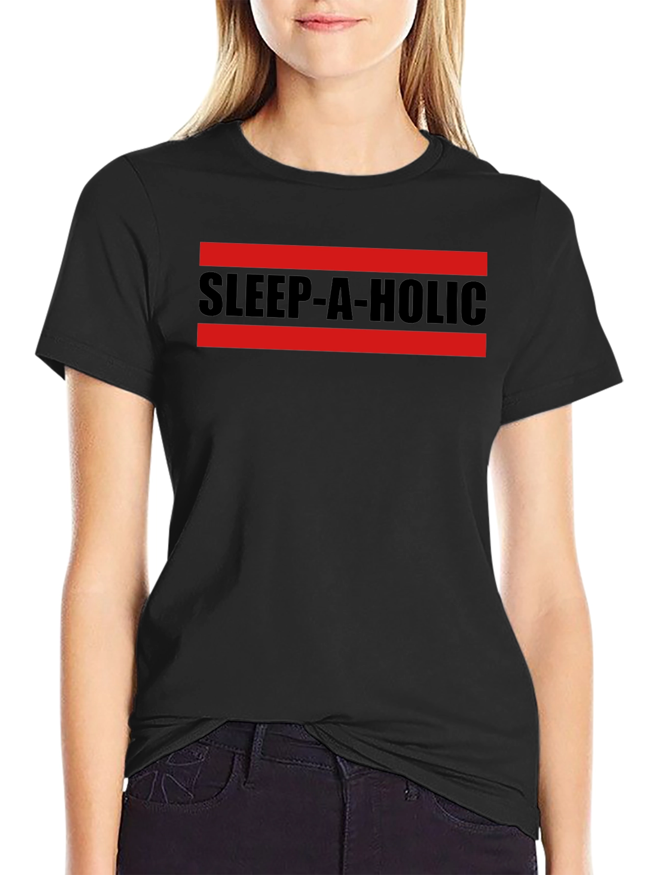 Sleep-A-Holic Graphic T-Shirt - Stylish & Comfortable