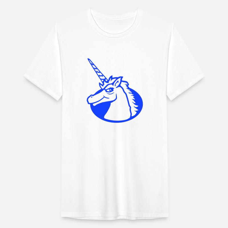Unicorn Floor Hole Funny Cool Guy Comic Cartoon