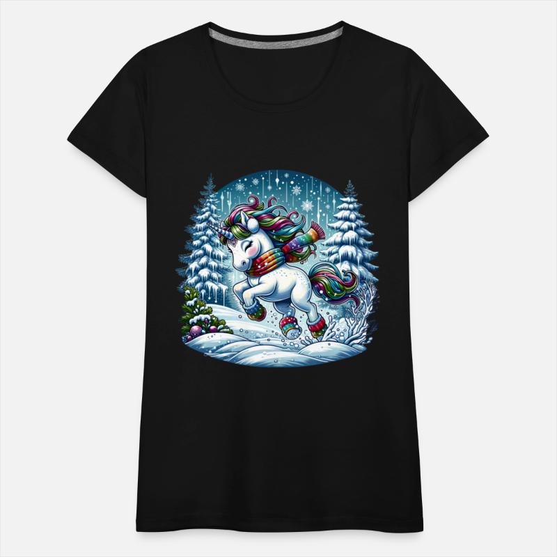 Unicorn in a Winter Wonderland