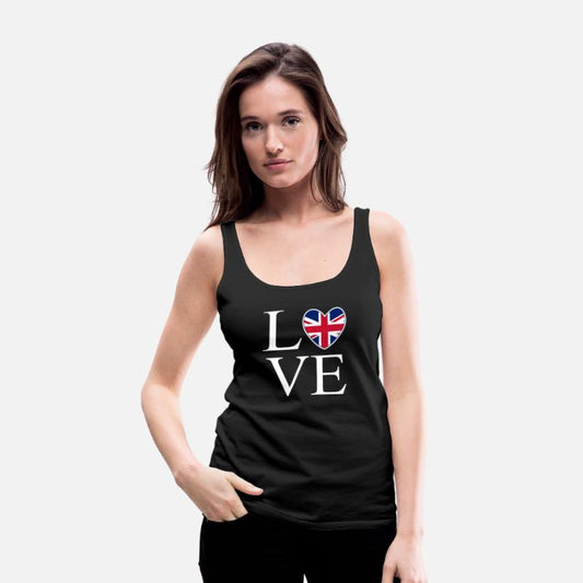 United Kingdom Flag Love Heart