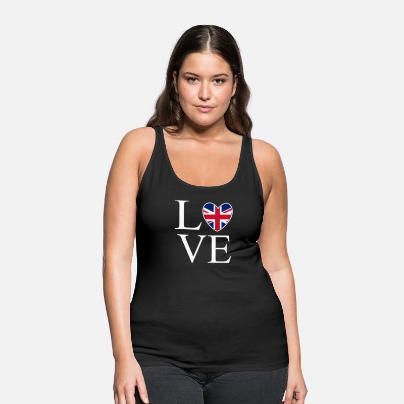United Kingdom Flag Love Heart