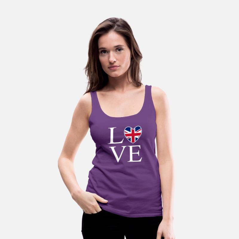 United Kingdom Flag Love Heart