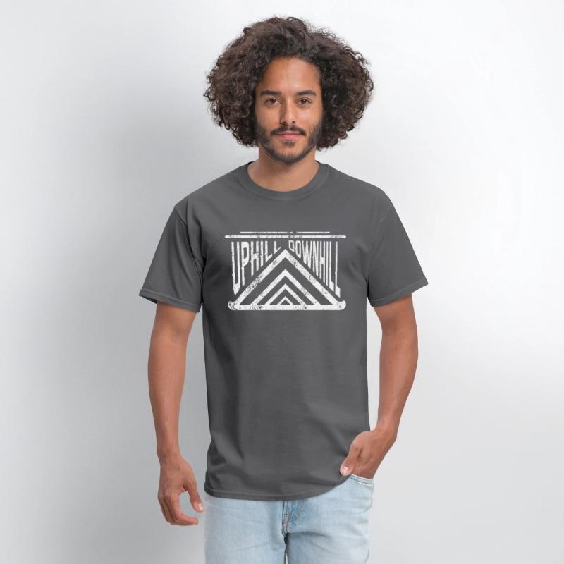 Uphill Downhill Mountains Outdoors