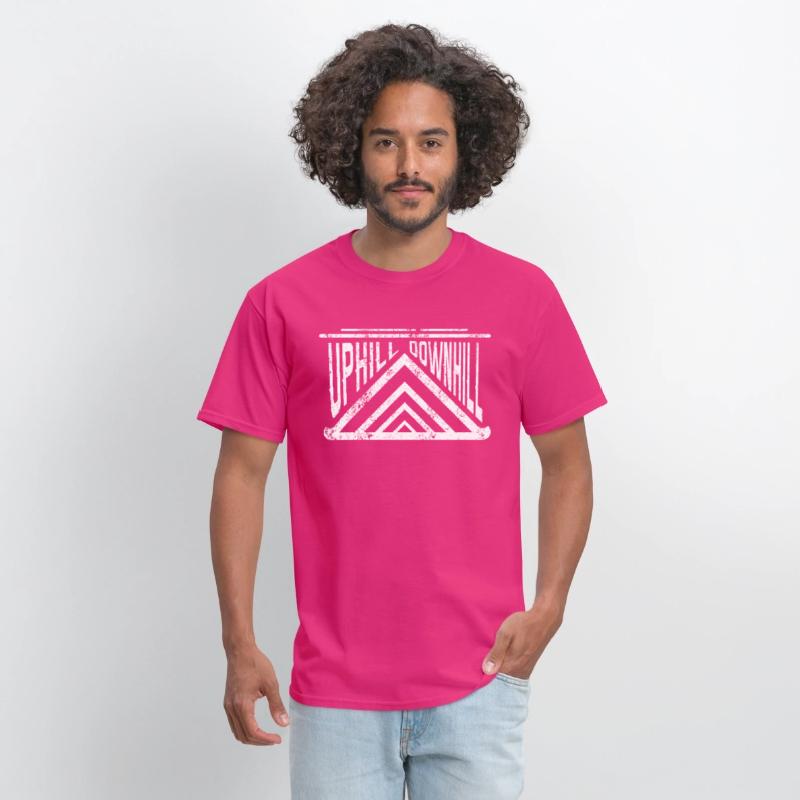 Uphill Downhill Mountains Outdoors