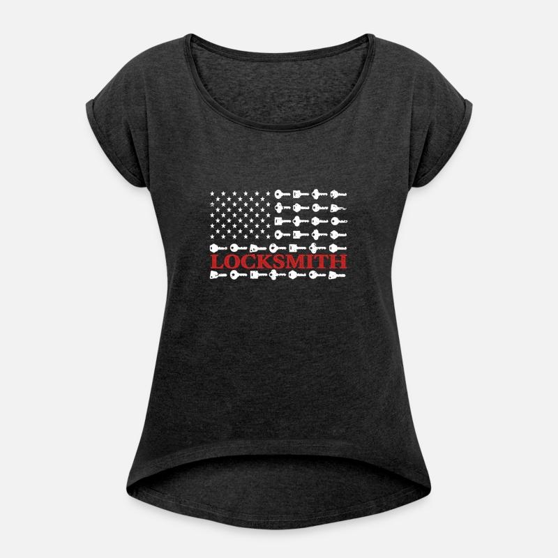 US Flag Patriotic Locksmith Lock Picking