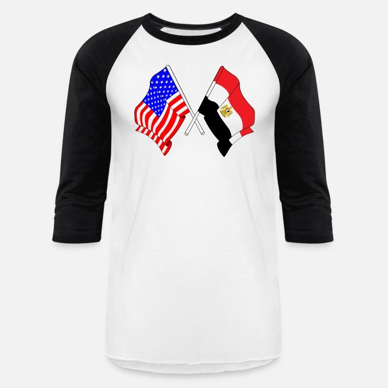 USA flag USA and Egypt flag