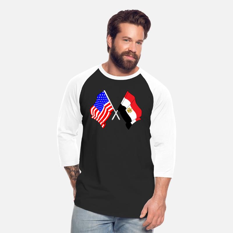 USA flag USA and Egypt flag