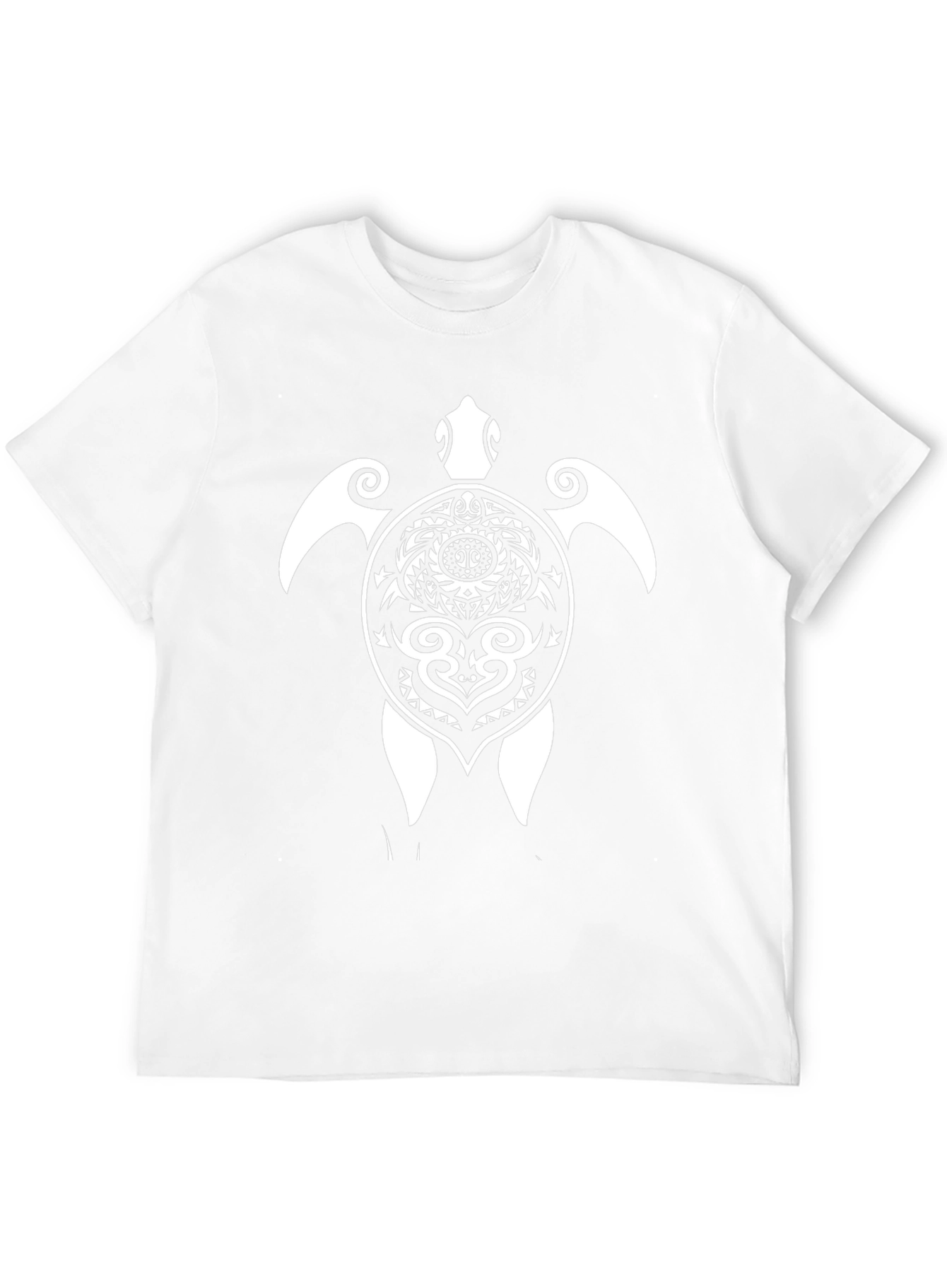 Tribal Turtle Graphic Tee - Black