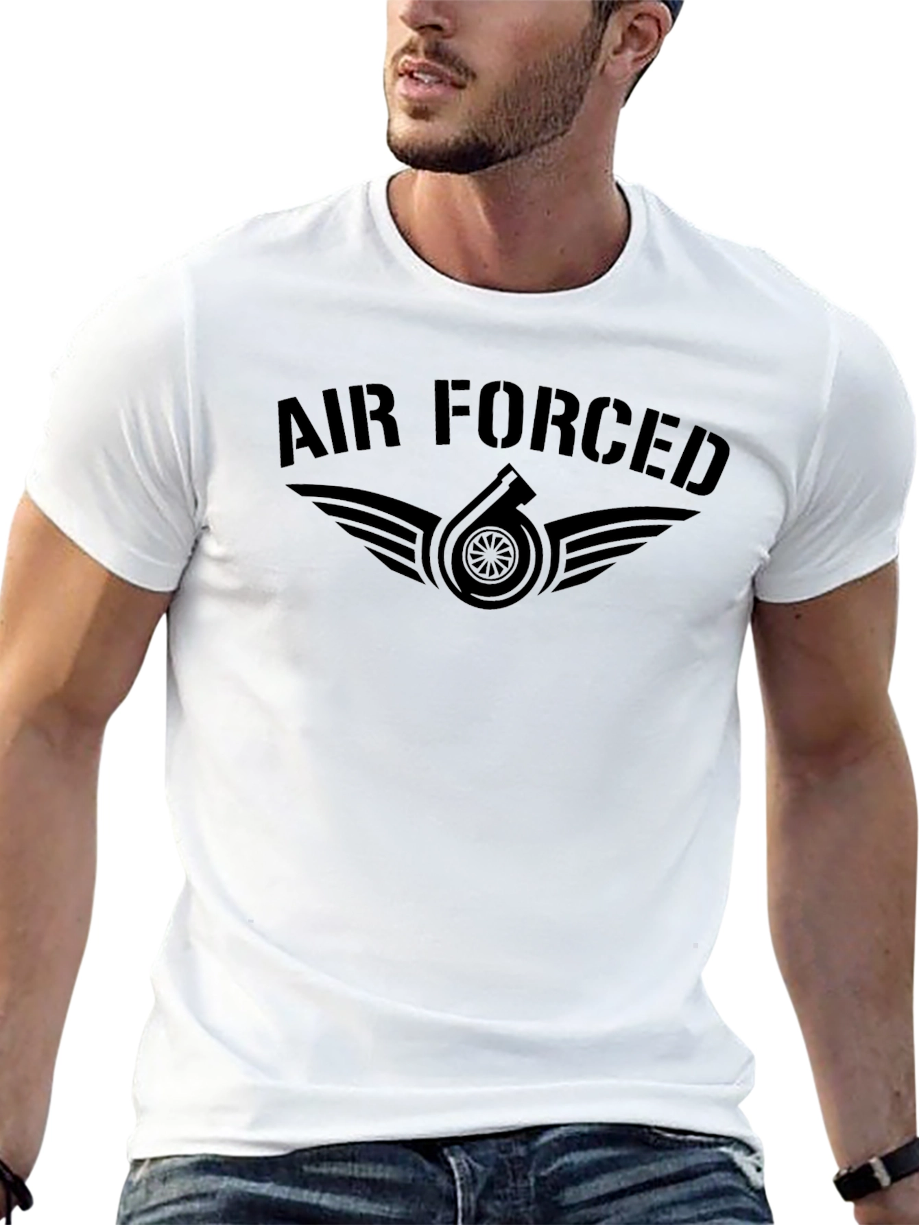 Air Forced Turbo T-Shirt - Automotive Enthusiast Apparel
