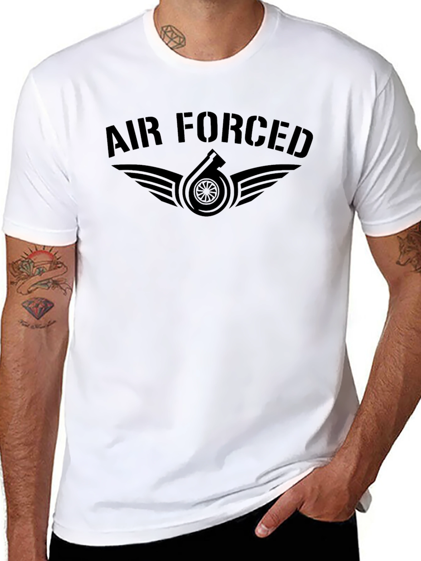 Air Forced Turbo T-Shirt - Automotive Enthusiast Apparel