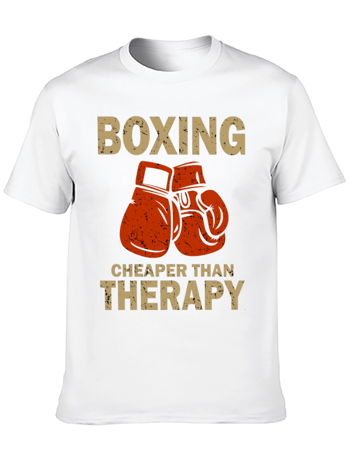 Boxing Cheaper Than Therapy T-Shirt