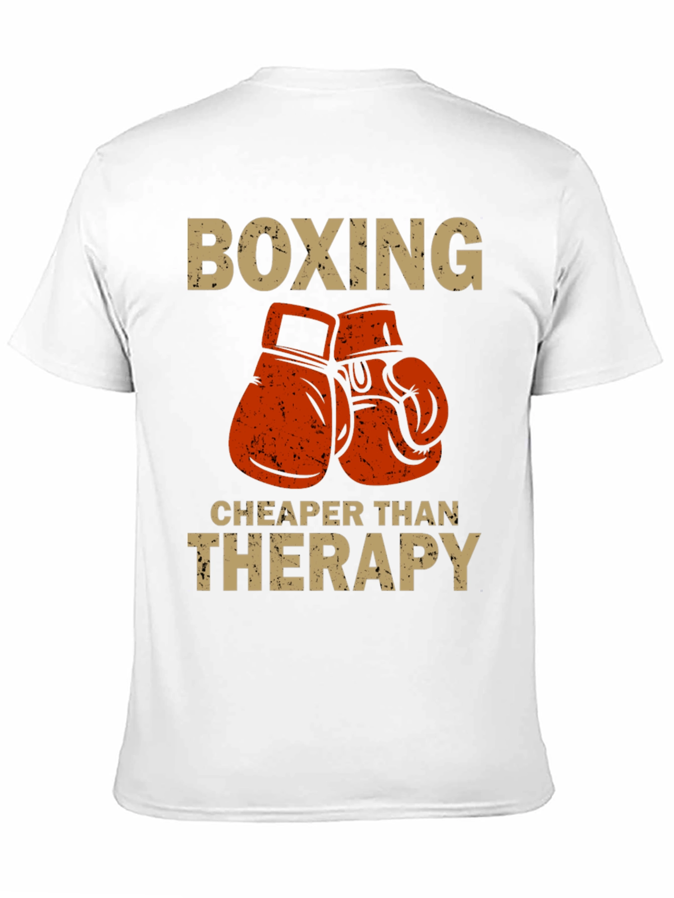 Boxing Cheaper Than Therapy T-Shirt