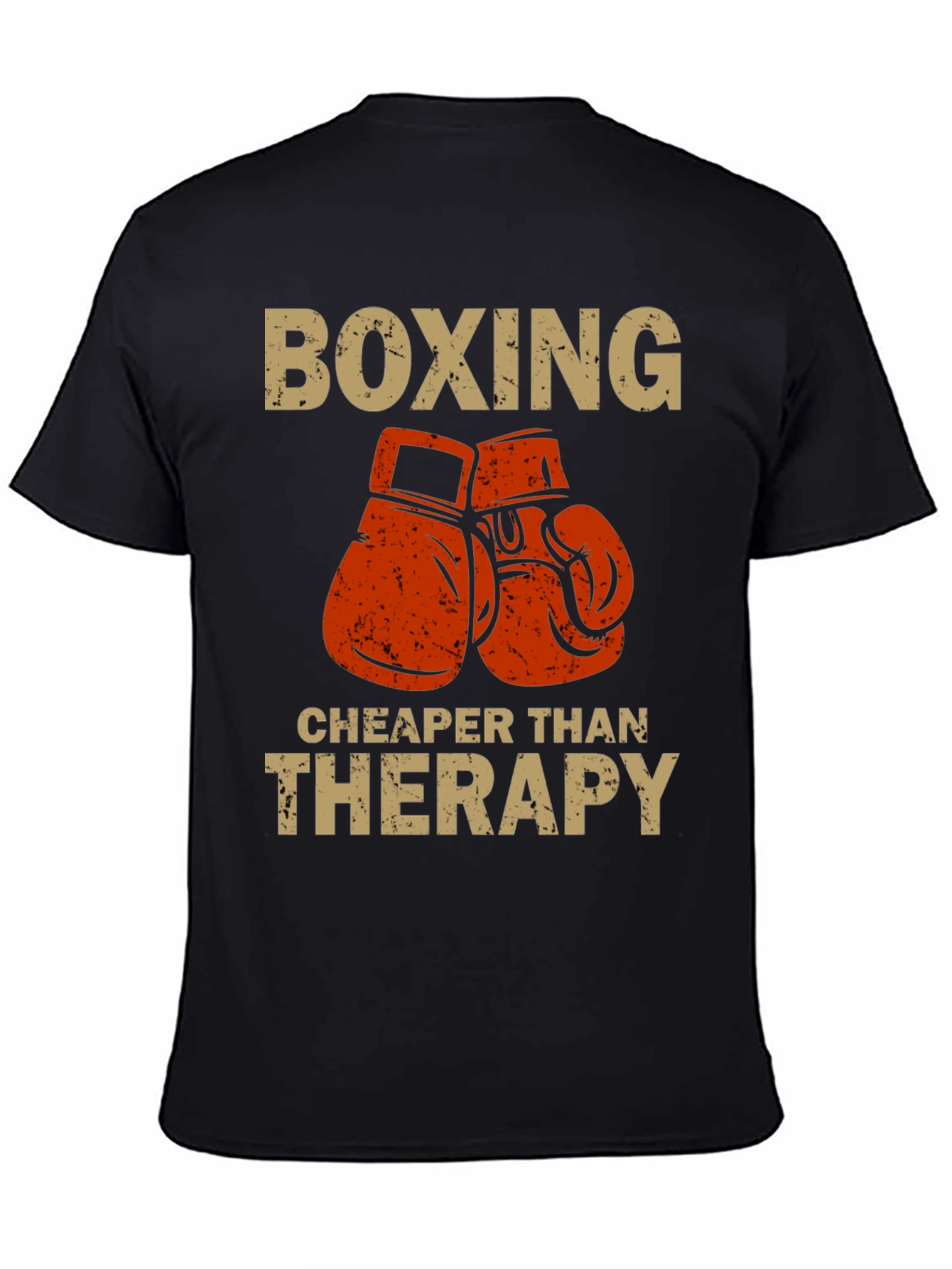 Boxing Cheaper Than Therapy T-Shirt