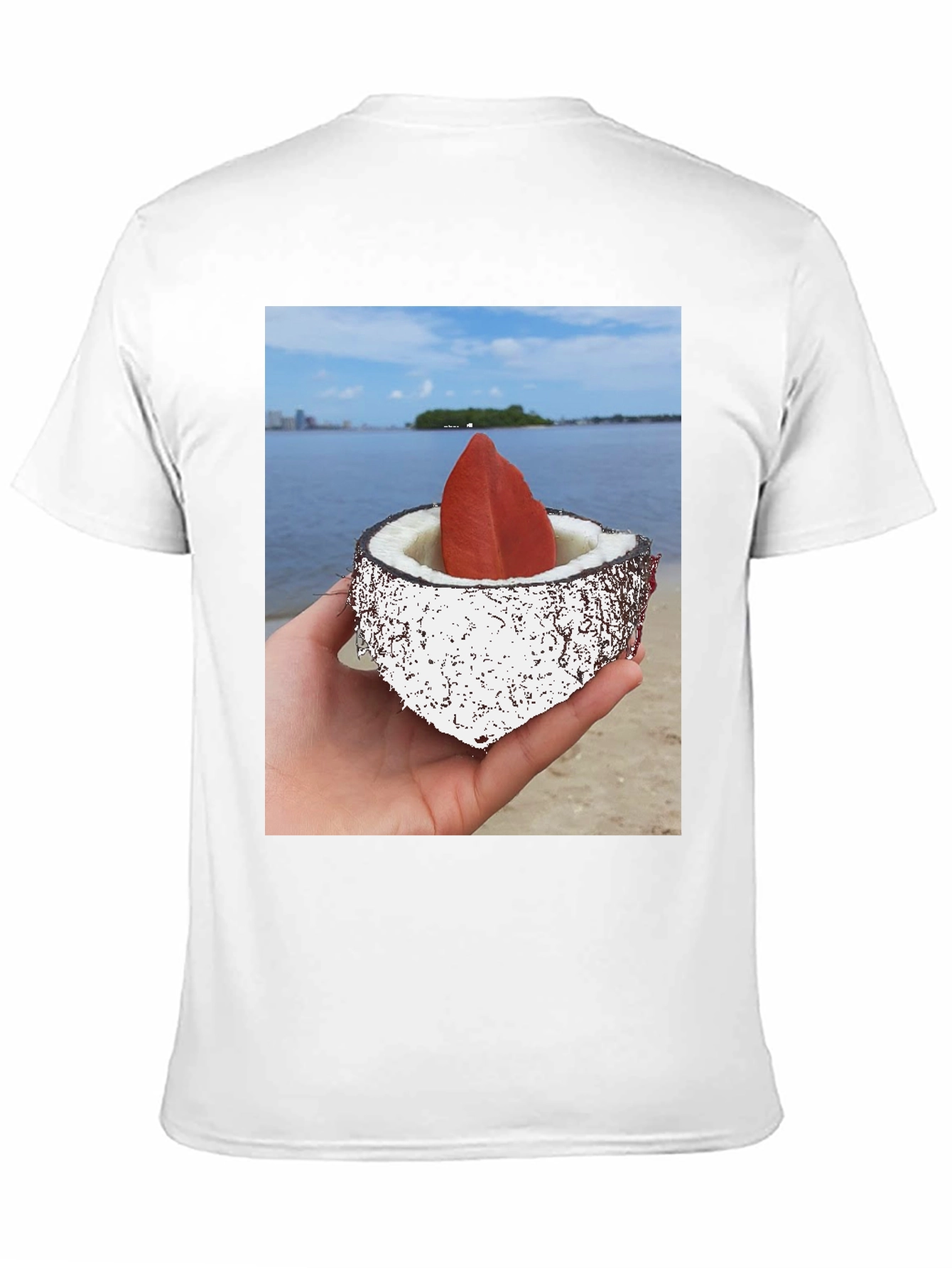 Coconut Beach T-Shirt - Tropical Style