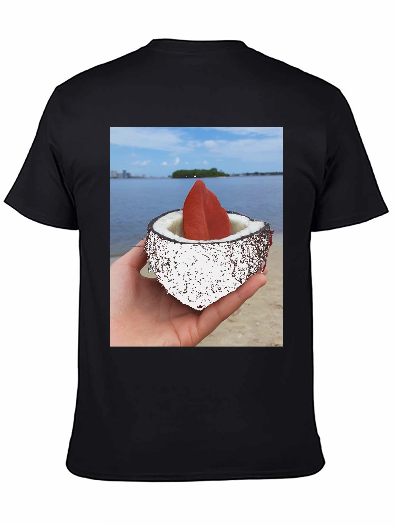Coconut Beach T-Shirt - Tropical Style