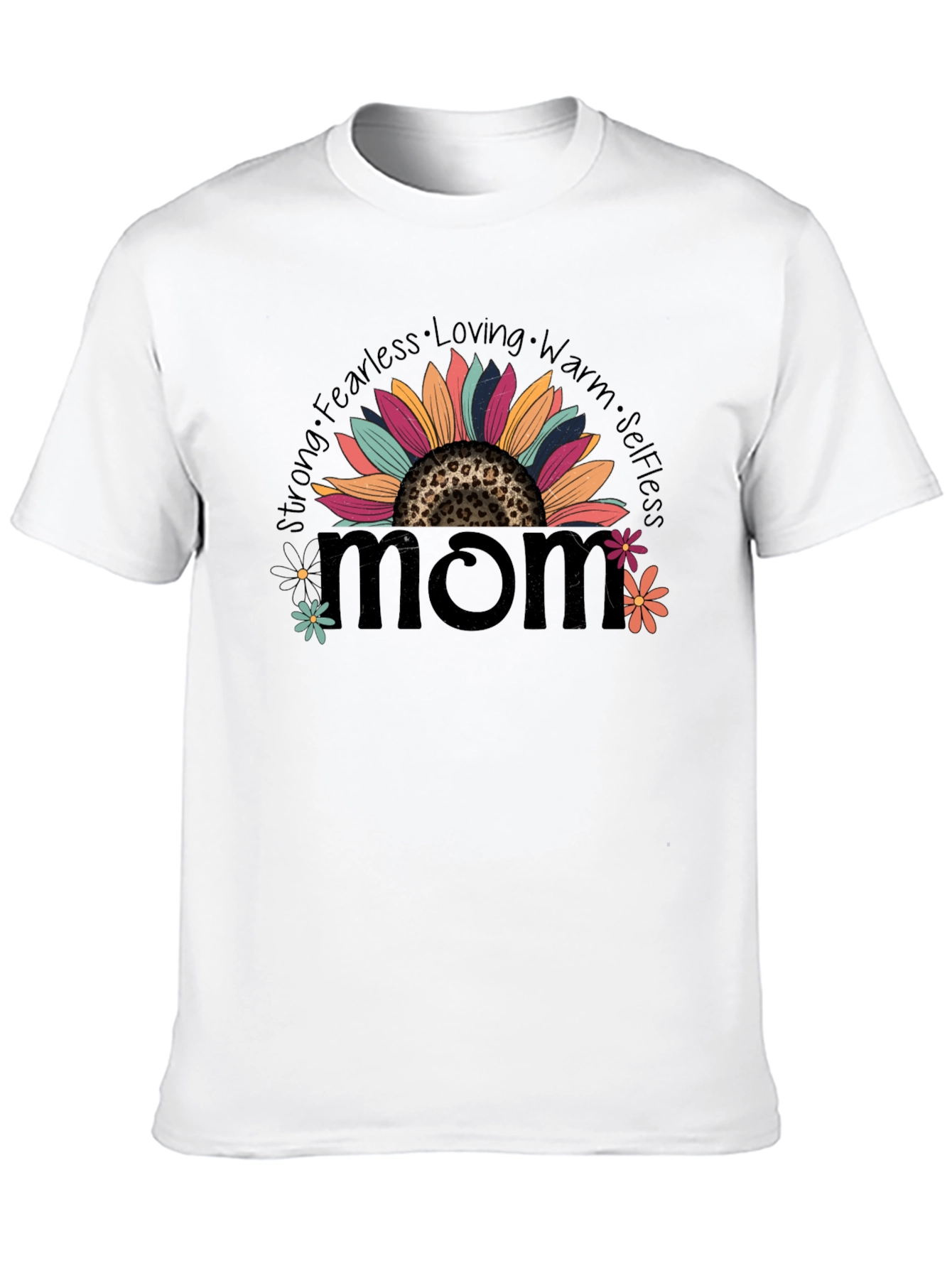 Sunflower Mom Graphic T-Shirt